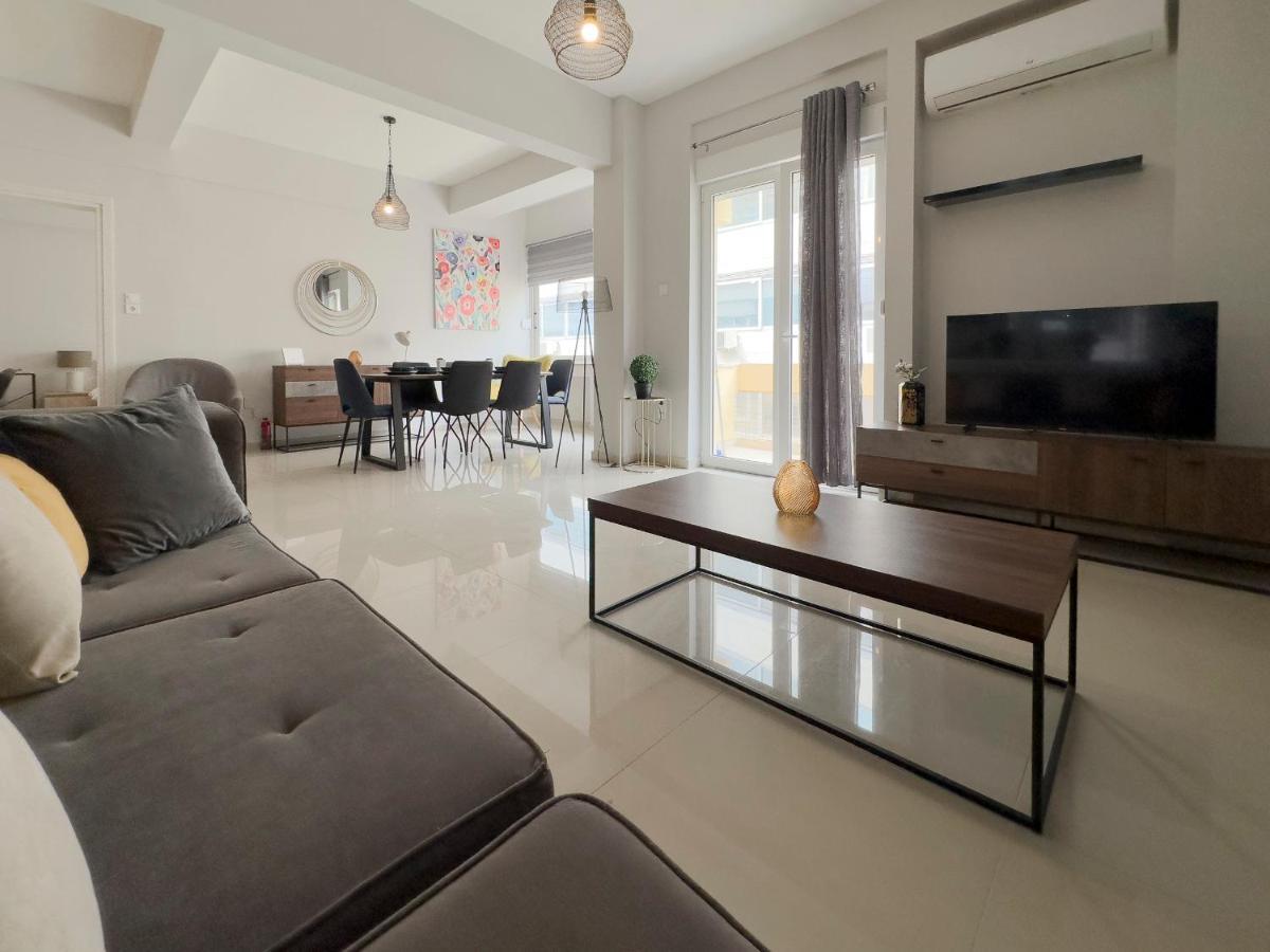 Satovriandou Spacious 128Sqm Apt In Athene Buitenkant foto